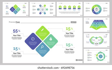 Eight Research Slide Templates Set