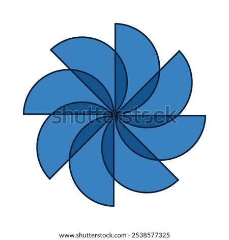 Similar – Image, Stock Photo semi-shade Line Blue
