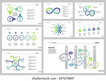 Eight Strategy Slide Templates Set