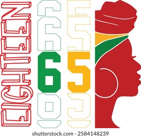  Eighteen 65 design - Black History T-shirt Design, Black History PNG DXF EPS, Black History Quotes design, African American t-shirt design, Black History bundle