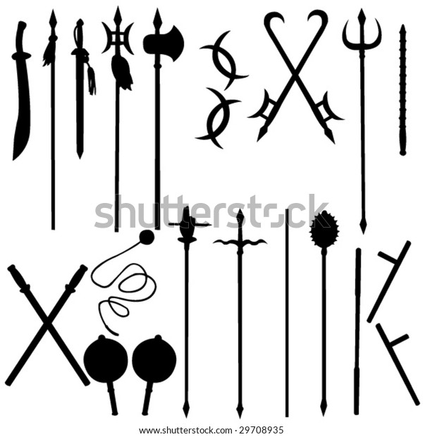 Eighteen ancient Chinese\
weapons