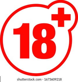 a eighteen years over icon 