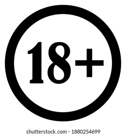 a eighteen years over icon