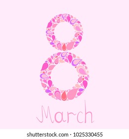 Eighth March, womens day,vector illustration