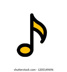 eighth music note
