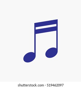 Eighth Note Music Vector Symbol Icon
