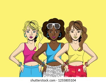 eighties and nineties style