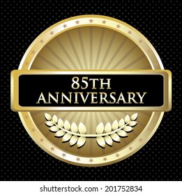 Eighty Fifth Anniversary Emblem