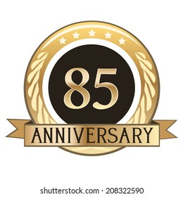 Eighty Five Year Anniversary Seal
