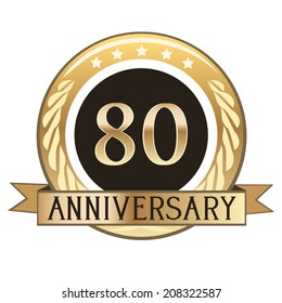 Eighty Year Anniversary Seal