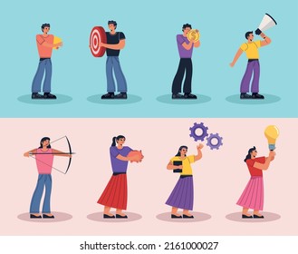 8.º grupo de personas de marketing