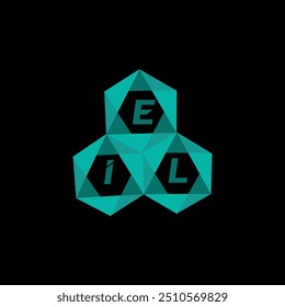 EIL creative minimalist letter logo. EIL unique vector initials alphabet letter logo design
