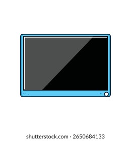 eink digital handwriting pad cartoon. notetaking esboço, sem fio portátil, recarregável eink digital handwriting pad sinal. ilustração de vetor de símbolo isolado