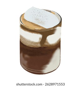 Einspanner Cream Vienna Coffee Cafe Beverage Dessert