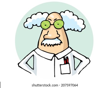 Einstein Style  vector character