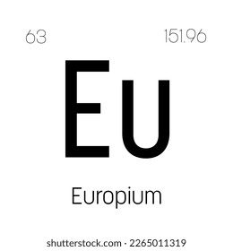 Einsteinium, Es, periodic table element with name, symbol, atomic number and weight. Synthetic radioactive element with potential uses in scientific research and nuclear power.