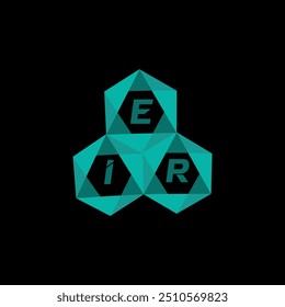 EIR creative minimalist letter logo. EIR unique vector initials alphabet letter logo design

