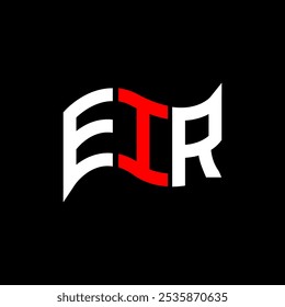EIR logo design, EIR simple and modern logo. EIR luxurious alphabet design  