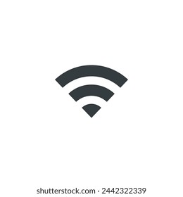 Eire less icon, wireless vector illustration