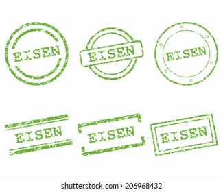 Eisen stamps