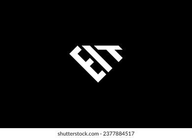 EIT letter logo creative vector template.