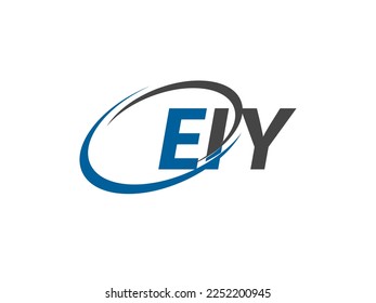 EIY-Brief kreatives, modernes, elegantes Design mit Swoosh-Logo