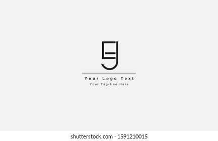 EJ JE letter logo. Unique attractive creative modern initial EJ JE E J initial based letter icon logo