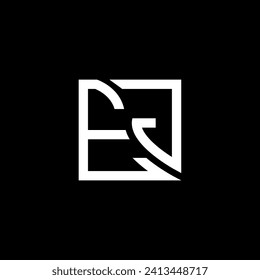 EJ letter logo vector design, EJ simple and modern logo. EJ luxurious alphabet design  