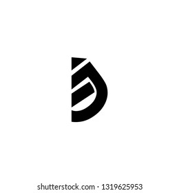 ej letter vector logo