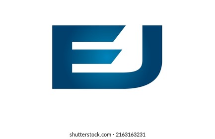 Logo-Symbol für verlinkte EJ-Buchstaben