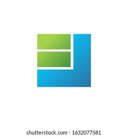 ej logo design vector template