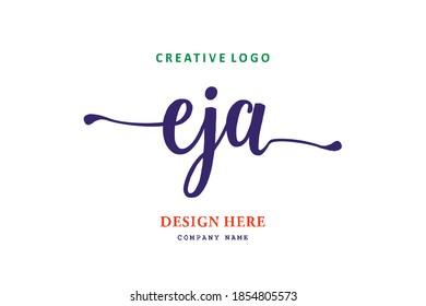 EJA lettering logo is simple, easy to understand and authoritative