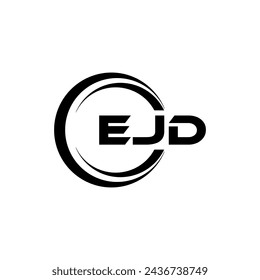 EJD Letter Logo Design, Inspiration for a Unique Identity. Modern Elegance and Creative Design. Watermark Your Success with the Striking this Logo.