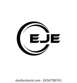 EJE Letter Logo Design, Inspiration for a Unique Identity. Modern Elegance and Creative Design. Watermark Your Success with the Striking this Logo.