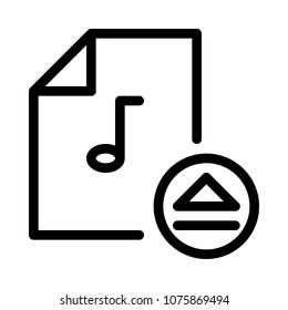 Eject Music File