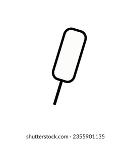 Eject sim card icon.  Flat design style. Vector illustration.