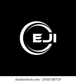 EJI Letter Logo Design, Inspiration for a Unique Identity. Modern Elegance and Creative Design. Watermark Your Success with the Striking this Logo.