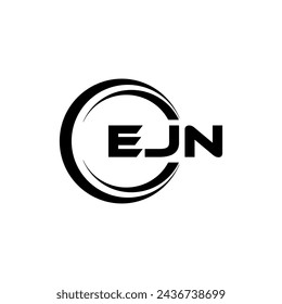 EJN Letter Logo Design, Inspiration for a Unique Identity. Modern Elegance and Creative Design. Watermark Your Success with the Striking this Logo.