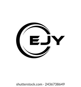 EJY Letter Logo Design, Inspiration for a Unique Identity. Modern Elegance and Creative Design. Watermark Your Success with the Striking this Logo.