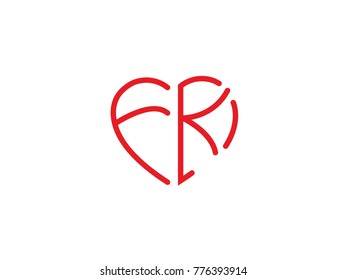 EK Initial love icon