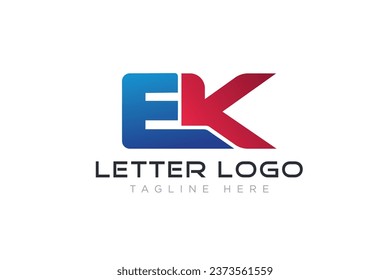 EK Latter ek logo icon