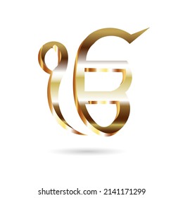 Ek Onkar icon Realistic design vector illustration.