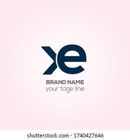 ek vector logo design, ke creative logo design