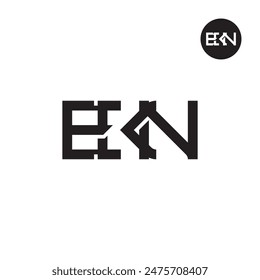 EKN Logo Letter Monogram Design
