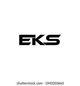 Design-Vektor für EKS-Letter-Logos 