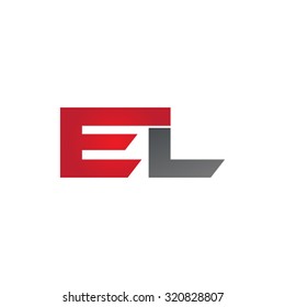 EL company group linked letter logo