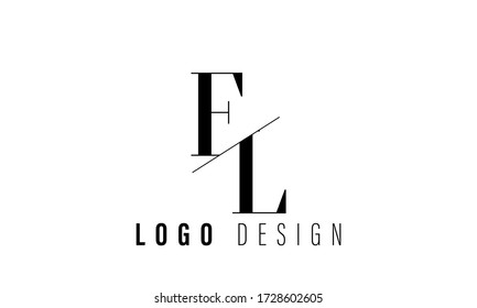 EL Company initial logo design
