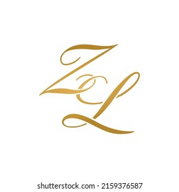 EL initial logo design vector stock