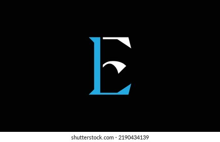  EL ,LE ,E L letters abstract logo monogram 