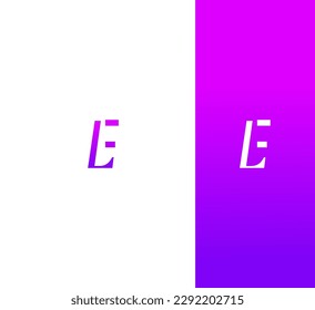 EL, LE letter modern branding logo